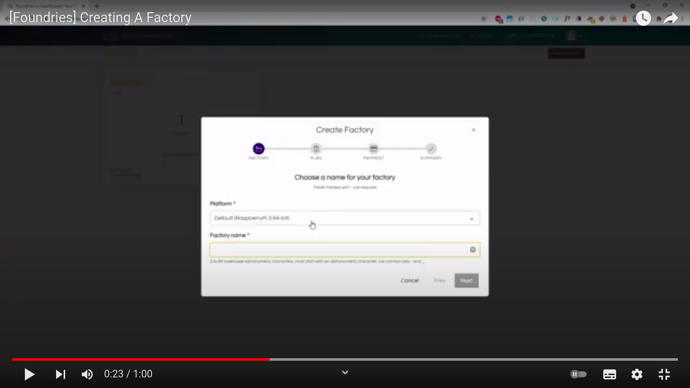 Creating A Factory